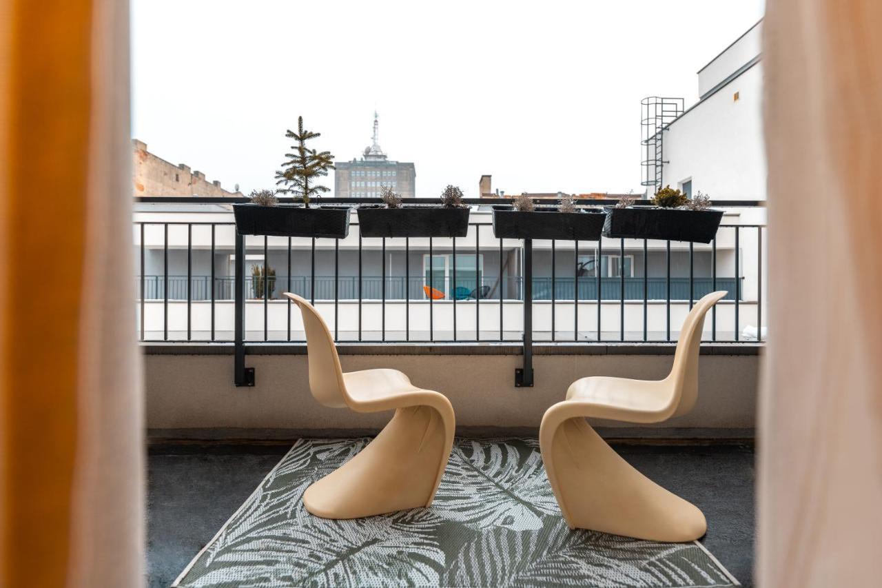N23 Dwupoziomowy Apartament Lodz Centrum Wi-Fi Klimatyzacja Εξωτερικό φωτογραφία