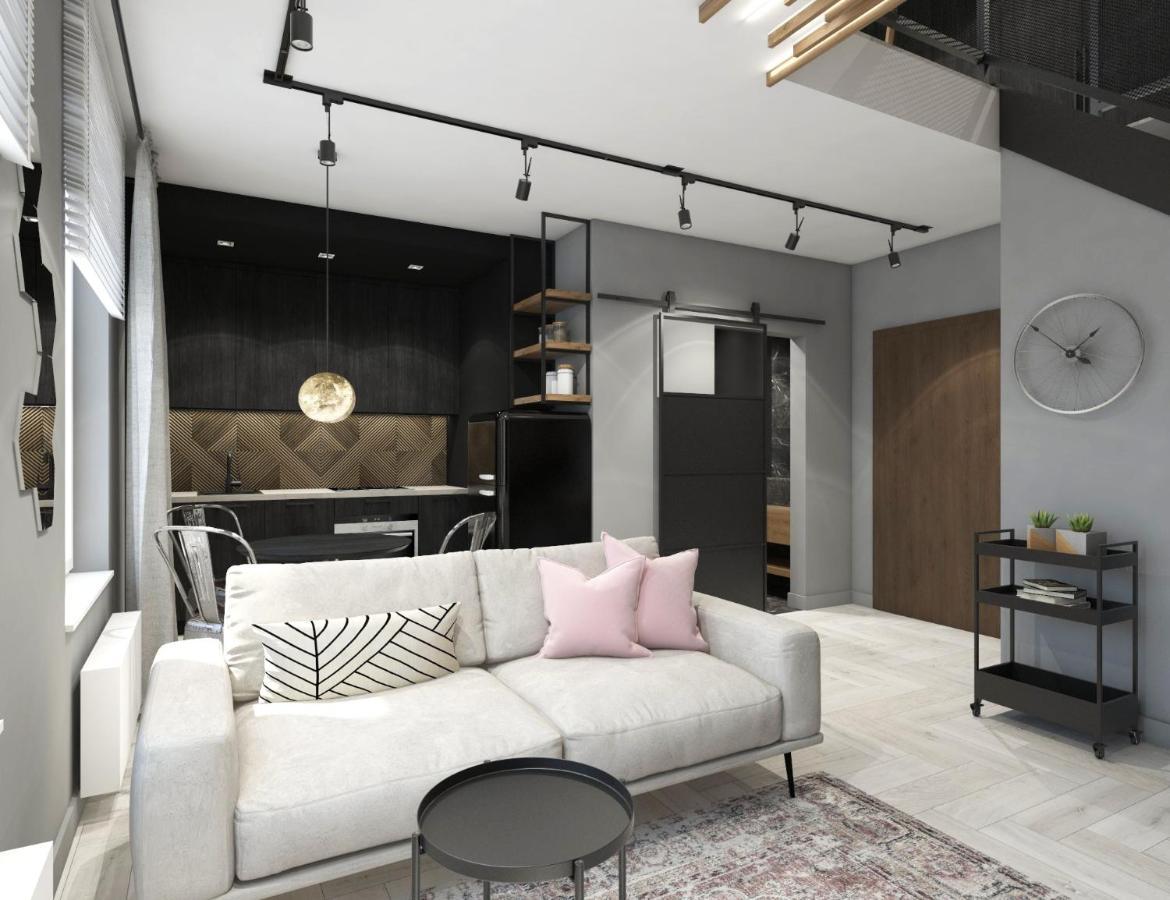 N23 Dwupoziomowy Apartament Lodz Centrum Wi-Fi Klimatyzacja Εξωτερικό φωτογραφία